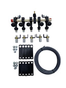 Kit Bicos de Pulverização no Sulco para 5 Linhas