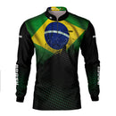 Camisa G Agro Brk Brasil com Proteção Solar UV50+
