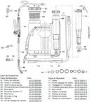 Pulverizador Bomba Veneno Manual 20l Cor Laranja Reforçado