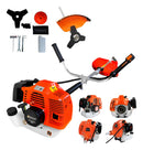 Roçadeira a Gasolina 2 Tempos Profissional 75CC 3HP Com Lâmina 3 e 2 Pontas Facão, Disco 80 Dentes, Kit de Reparo e Acessórios Knakasaki